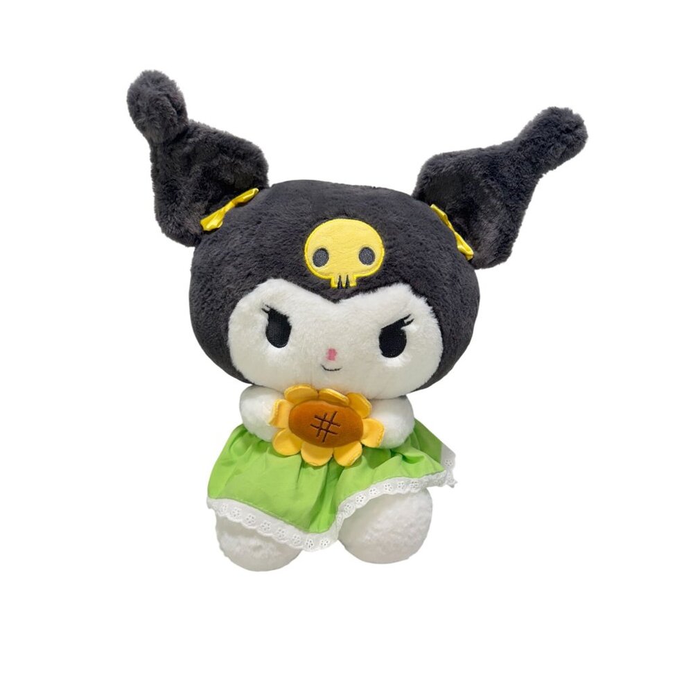 Sanrio Kuromi Melody Sunflower Plush Animal Stuffed Toy 13" Tall
